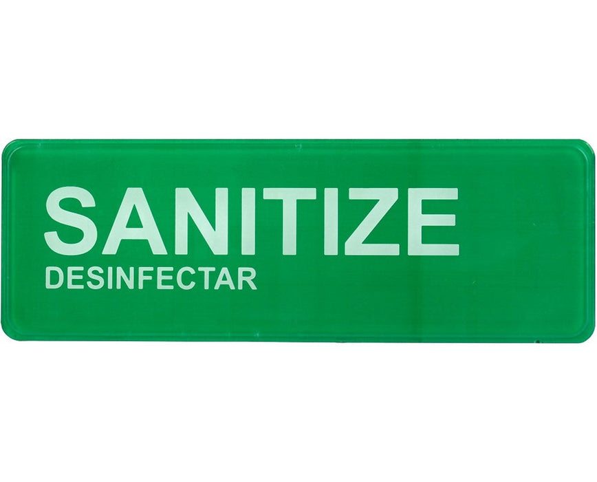 Wash Rinse Sanitize Signage