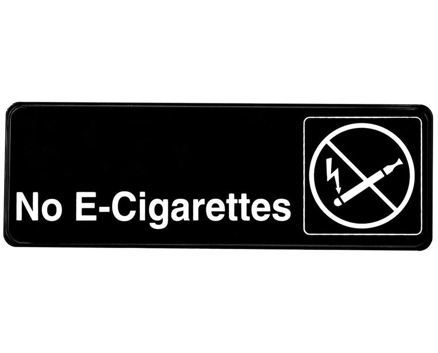 No E-Cigarettes Sign
