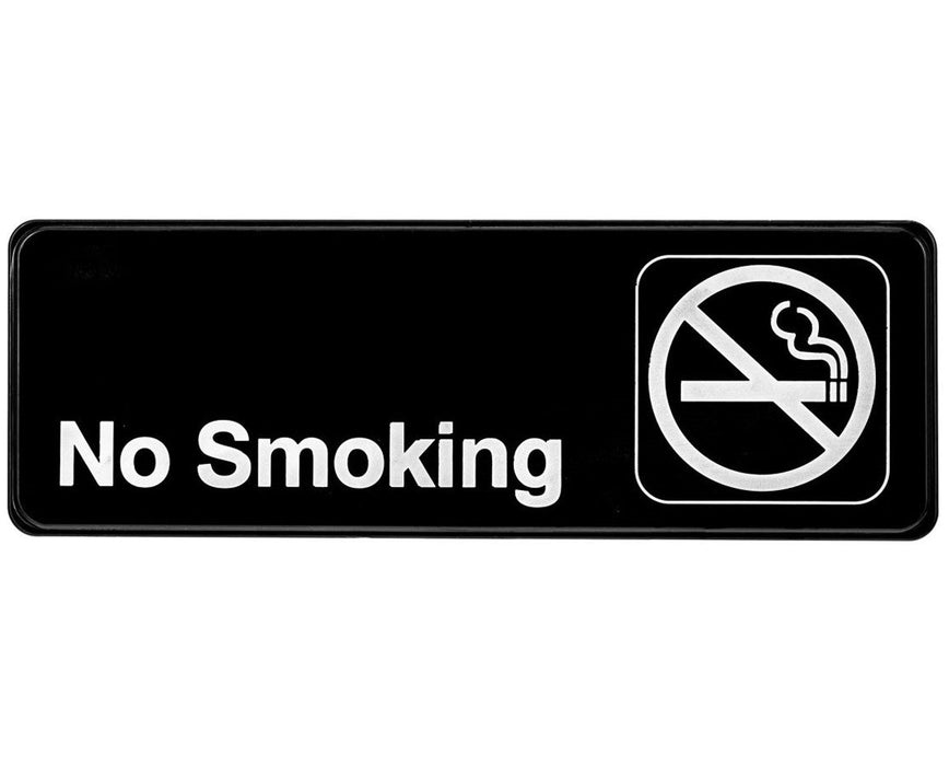 No Smoking Sign, 3x9