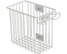 Fairfield Rail-Mounted Wire Storage Basket for Diagnostic Stations