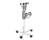 Roll-Stand Diagnostic Station Halogen Coaxial Ophthalmoscope, LED Otoscope, Specula Dispenser, Aneroid