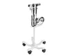 Roll-Stand Diagnostic Station, Halogen Coaxial Ophthalmoscope, LED Otoscope, Specula Dispenser, Aneroid, Oral/Axillary Thermometer