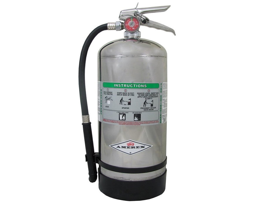 6-Liter Stored Pressure Wet Chemical Fire Extinguisher (Class K)