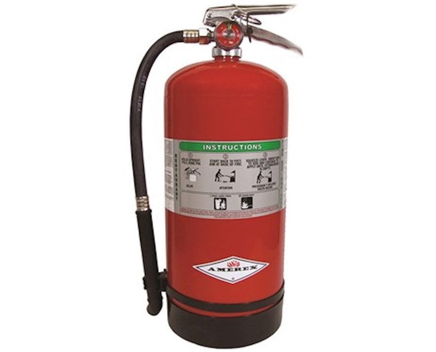 6-Liter Stored Pressure Wet Chemical Fire Extinguisher (Class K) USCG-approved