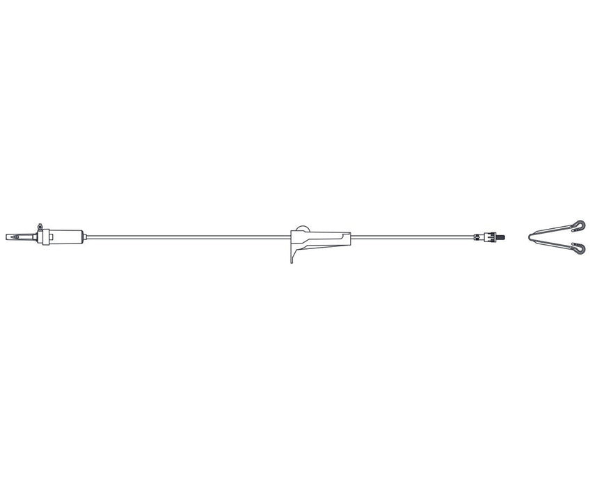 Secondary Piggyback IV Set - 50/Cs - 15 drops/mL