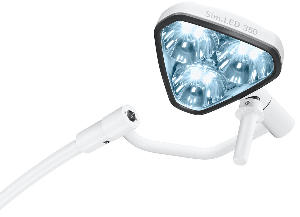 Dual Ceiling Mount Sim.LED 350 Surgical Light
