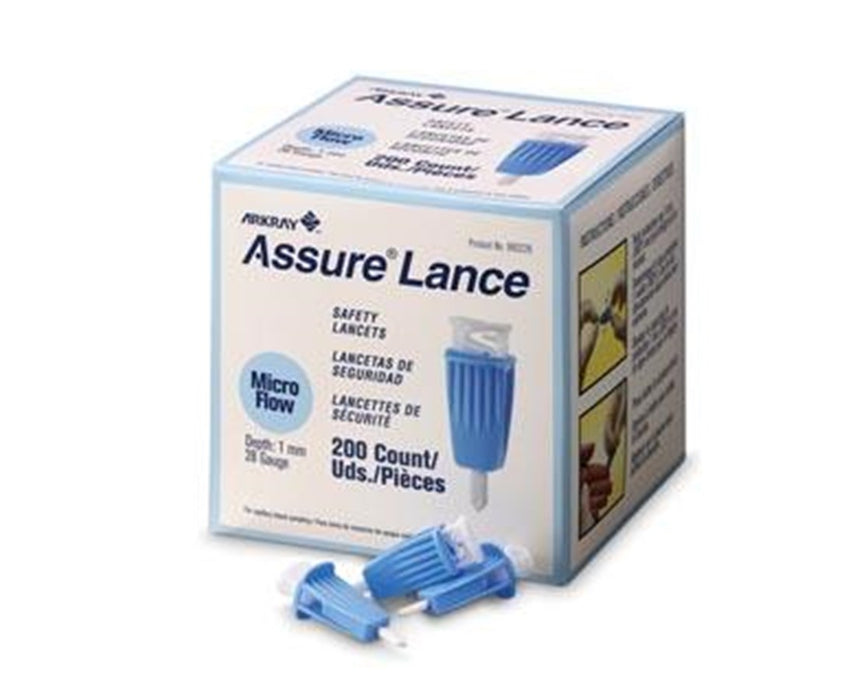 ASSURE Lance Lockout Safety Lancets