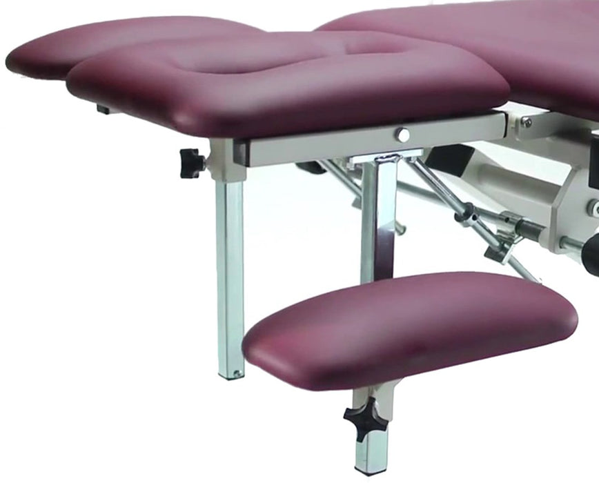 Power Hi-Lo Treatment Table w/ Adjustable Back, Elevated Center Section & Tilt
