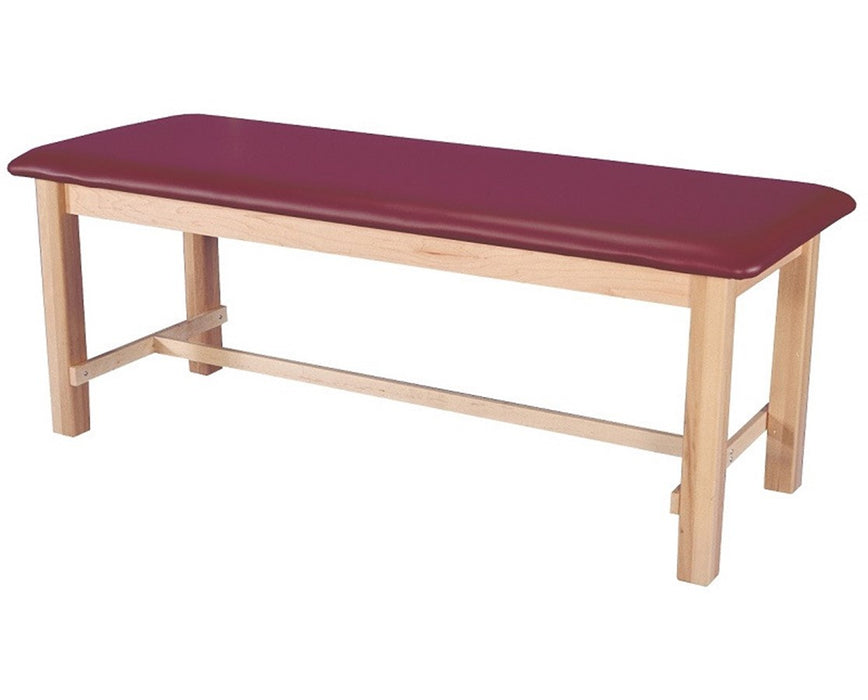 Wood Treatment Table with H-Brace Support