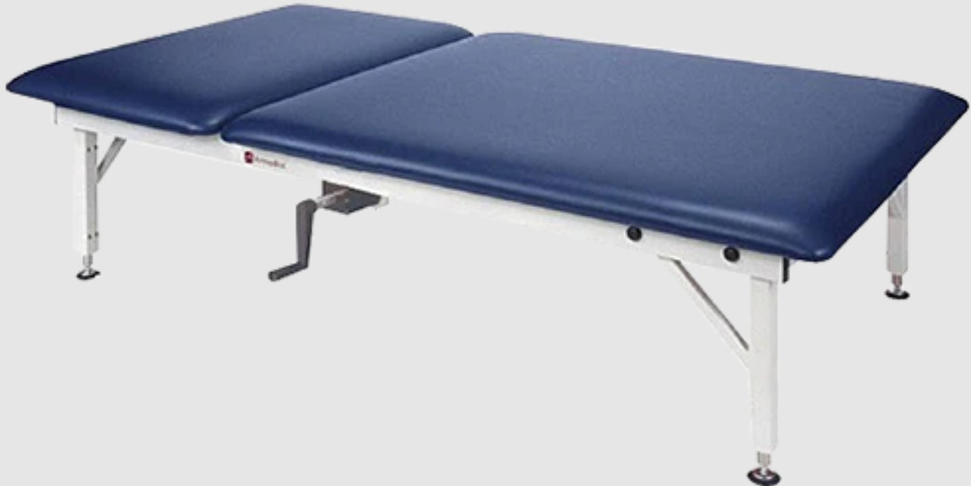 Bariatric Hi-Lo Table w/ Adjustable Backrest for Physical Therapy