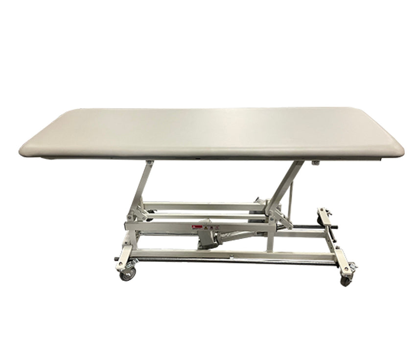Power Hi-Lo Treatment Table, Flat Top w/ Bar Activated Control. 400 lbs Capacity. 76"L x 27"W