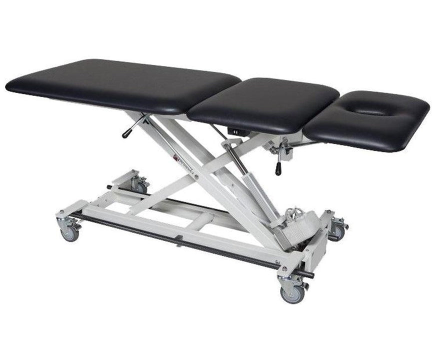 Power Hi-Lo Treatment Table w/ Adjustable Backrest / Headrest & Casters
