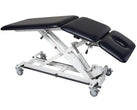 Power Hi-Lo Treatment Table w/ Adjustable Back, 3 Section Top & Bar Activated Control