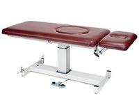 Power Hi-Lo Treatment Table. Flat Top w/ Adjustable Headrest (Pre-Natal Cut-Out Option)