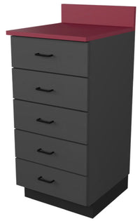18"W Base Cabinet w/ 5 Drawers [Stor-Edge]