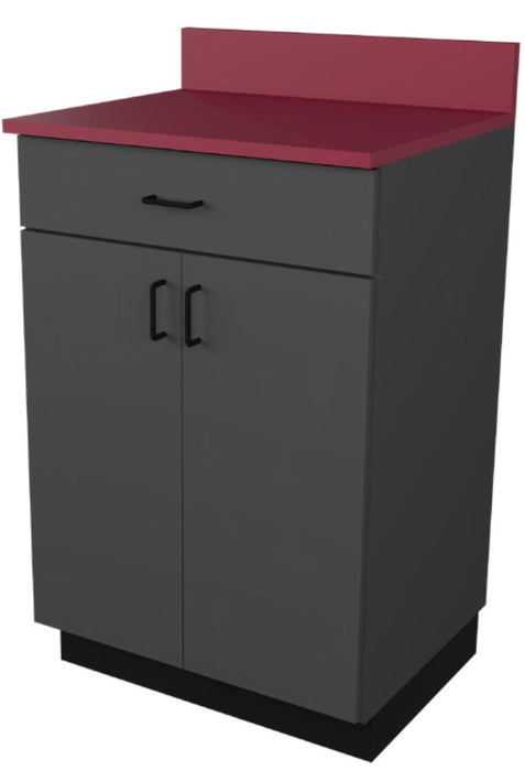 24"W Base Cabinet w/ 2 Doors & 1 Drawer. 18"D [Stor-Edge]