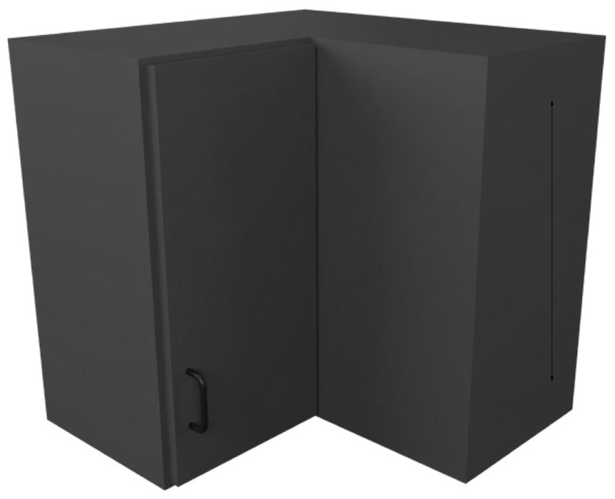 30"W "L" Corner Wall Cabinet. 30"H. Left Hinge Door [Stor-Edge]