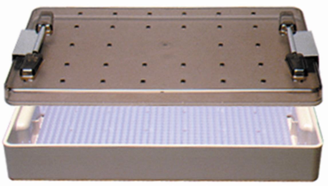 Riley Container w/ Single Level Base, Lid & Mat