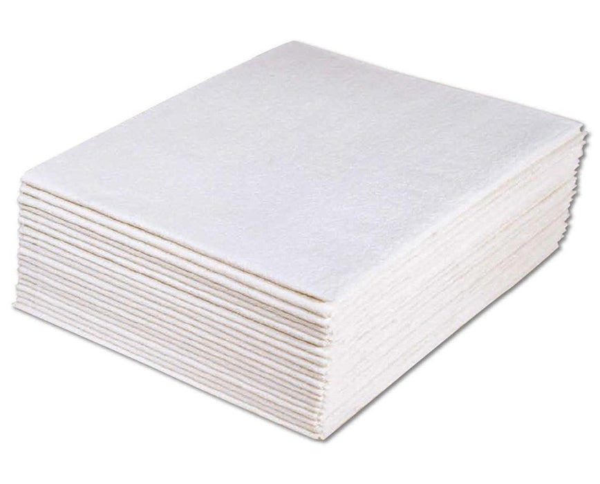 Drape Sheets, 2-Ply Tissue - 40" Wide 48" Long, White - 100/Case
