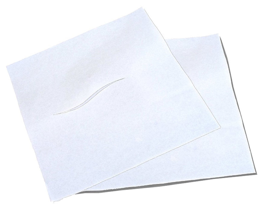 Chiropractic Headrest Sheets with Slit - 12" x 12" - 1000/cs