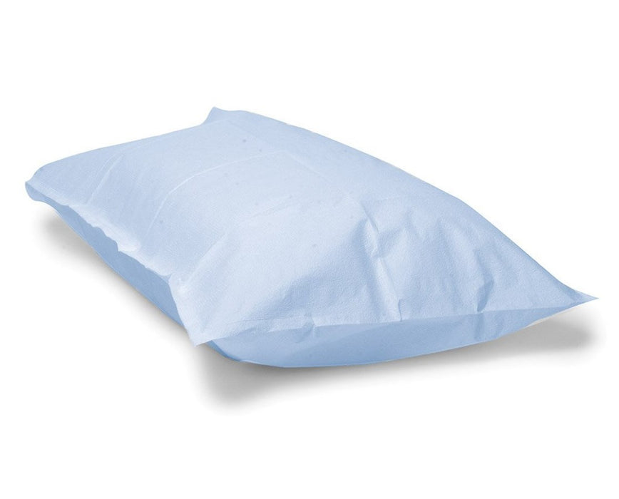 Pillowcases, 21" x 30" Tissue/Poly - Blue - 100/cs