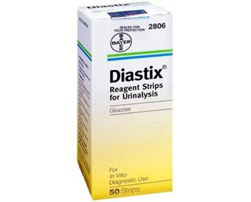 Diastix Blood Glucose Reagent Strips (50 strips/pack, 24 packs/case  )
