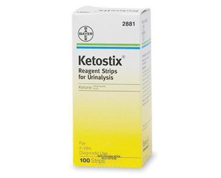 Ketostix Blood Glucose Reagent Strips - 1200/cs