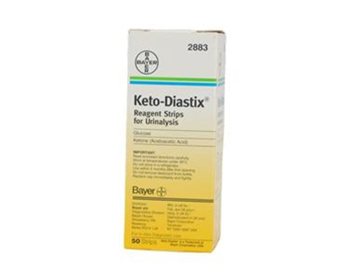 Bayer Keto-Diastix Reagent Strips - 1200 / Cs. Save at Tigermedical ...