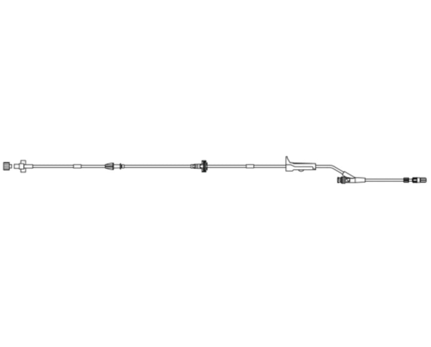 Alaris Pump Infusion Set w/ 1 SmartSite Y-Site, Luer Lock, 87" L, 13mL PV - 20/Cs (Sterile)