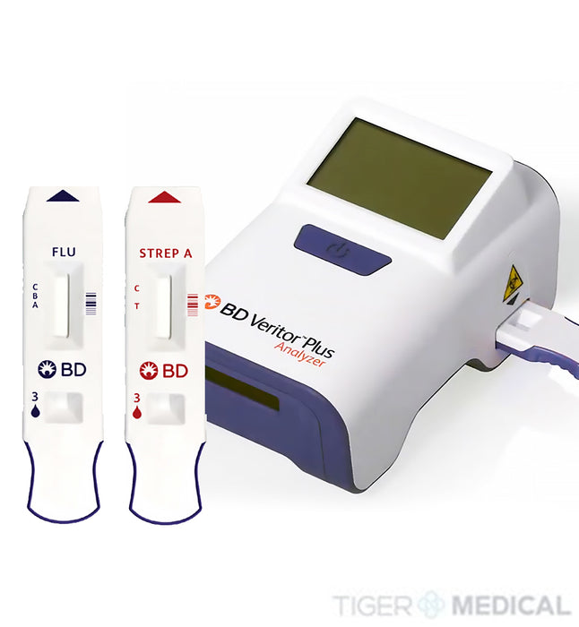 Veritor Plus Analyzer w/ Strep A & Flu A+B Test Kits