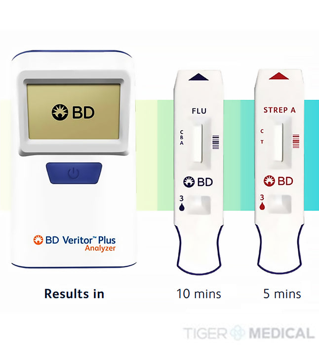 Veritor Plus Analyzer w/ Strep A & Flu A+B Test Kits