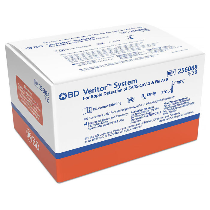 Veritor SARS-CoV-2 & Influenza A+B Rapid Detection Kit (30/kit)