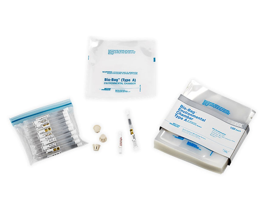 Bio-Bag Disposable Environmental Test Chamber Pouch, 25/cs - Type A Multi-Plate System