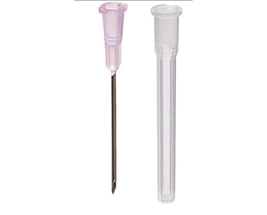 Non-Sterile Regular Bevel Needles with Shields 25G x 5/8" - 5000/cs