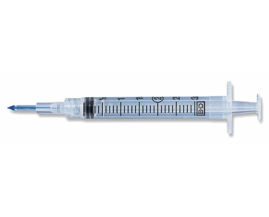 Interlink Syringes with Cannula 10 mL Syringe & Blunt Plastic Cannula, 100/Box
