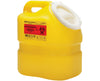Chemotherapy Sharps Disposal Container - Hinge Cap One Piece - 12/Cs