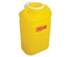 Chemotherapy Sharps Disposal Container - Tethered Cap One Piece - 8/Cs