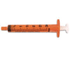 Oral Syringe System with Tip Cap: 10 mL, Amber Syringe (500/Case)
