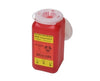 Multi-Use Biohazard Sharps Disposal Container, 1.4 Qt Hinge Cap w/ Petals (1/ea)