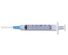 1 mL Slip-Tip Tuberculin Syringe with Detachable Needle - 27G x 1/2