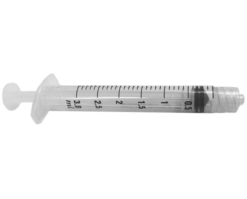 3 mL Syringes with Luer-Lok Tip (Non-Sterile)