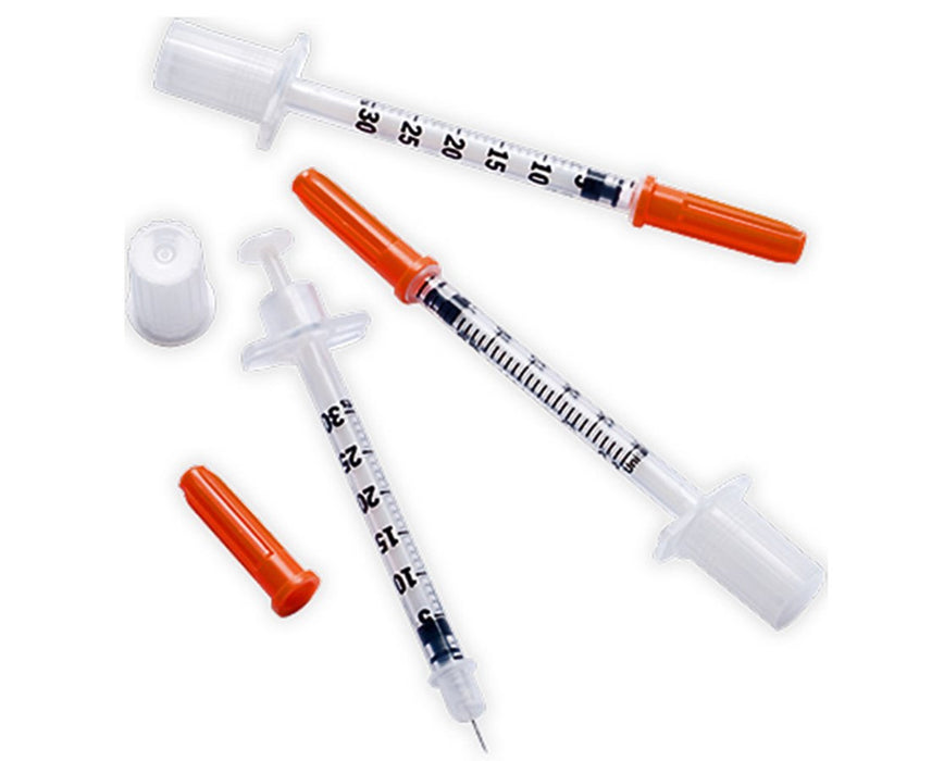BD 328418 Insulin Syringes 1 mL with Ultra-Fine Needle 8mm x 31G, 100/ —  Mountainside Medical Equipment
