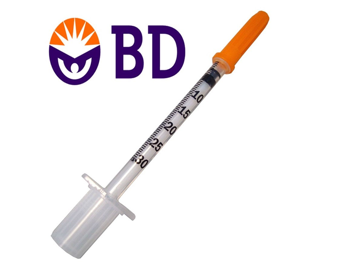 0.3 ml Insulin Syringe with Needle - BD Ultra Fine