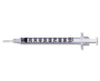 Insulin Syringe with Micro-Fine Needle, 1 mL: Standard, 28G x ½