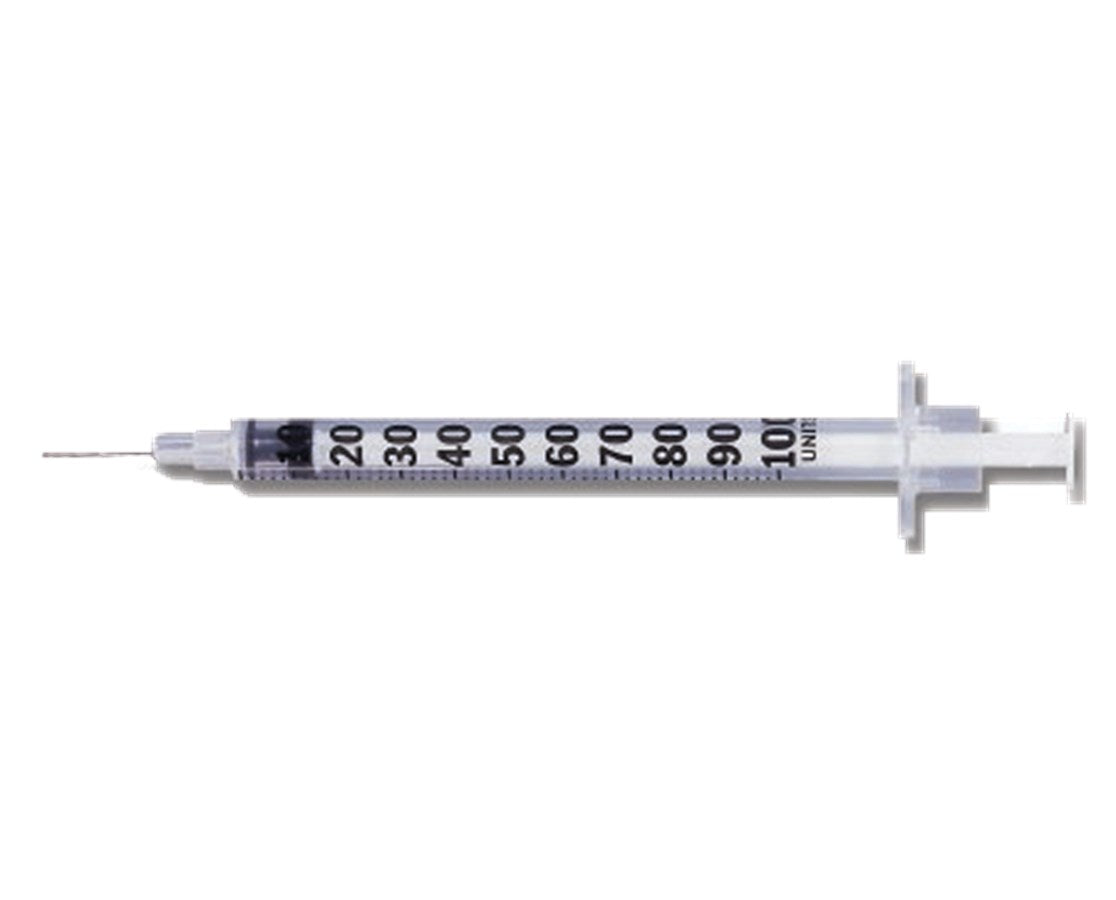 Shop Exel Insulin Syringes with Fixed Needle