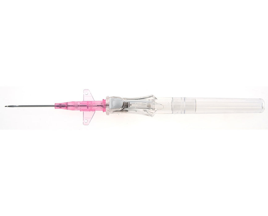 Insyte Autoguard BC Shielded IV Catheters with Blood Control Technology - Winged 22 G X 1.00" - 200/cs
