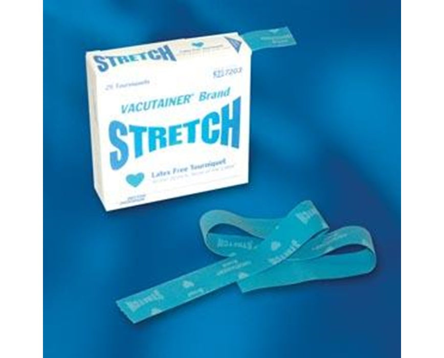 Vacutainer Stretch Latex Free Tourniquet One Case, 20 Boxes (25/Box)