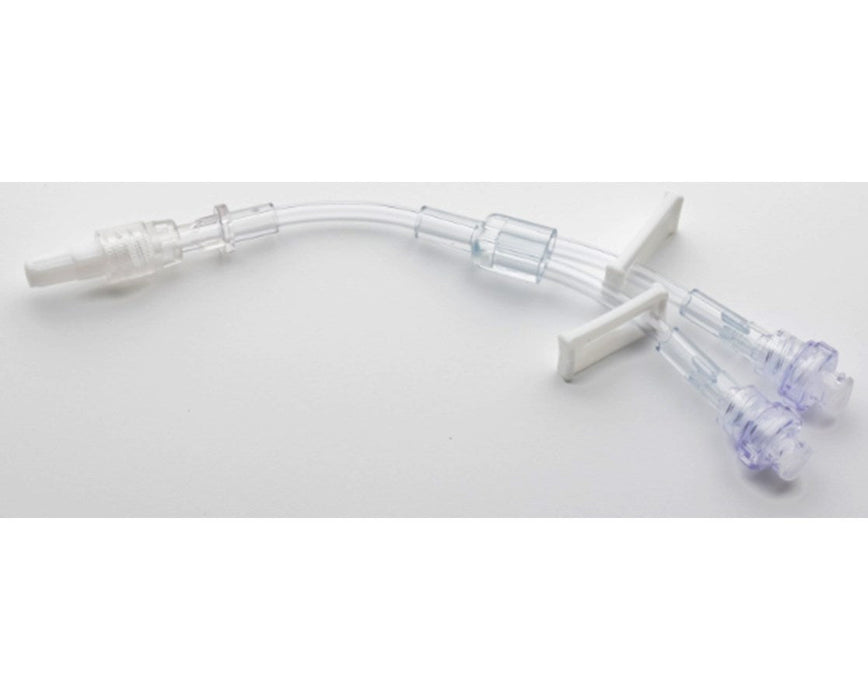 Extension Sets w/ Q-Syte Luer Access Split-Septum 6" Macro Tri-Ext, 20 L/hr, 2.25 ml, 50/Case