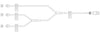 Smallbore Trifuse IV Extension Set w/ 4 Slide Clamps. 3 Female Luers Spin Male Luer Lock. 7
