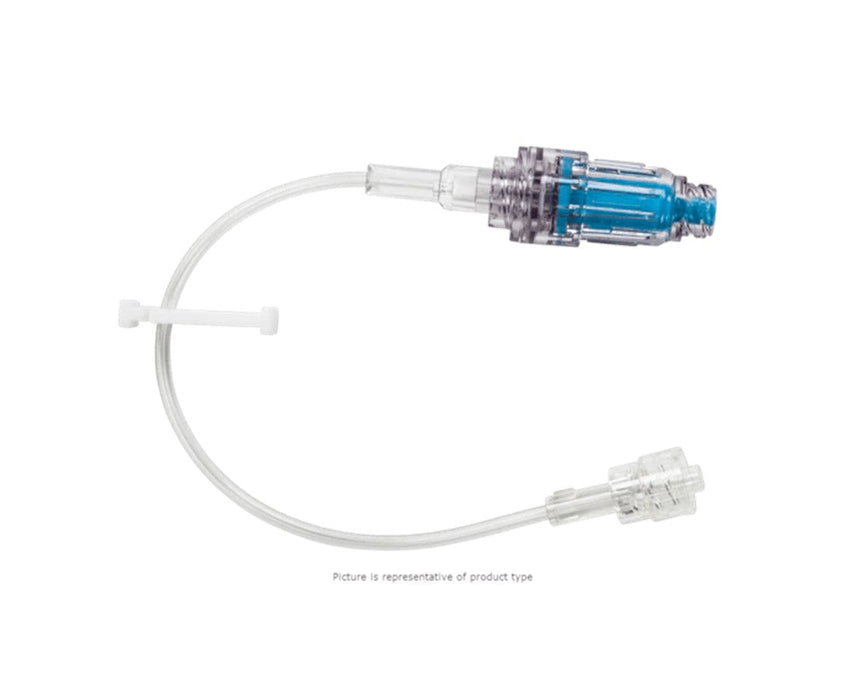 Minibore Monofuse Extension Set w/ Removable Clear MaxPlus Connector, Clamp, Luer Lock, 14”L - 50/Cs (Sterile)